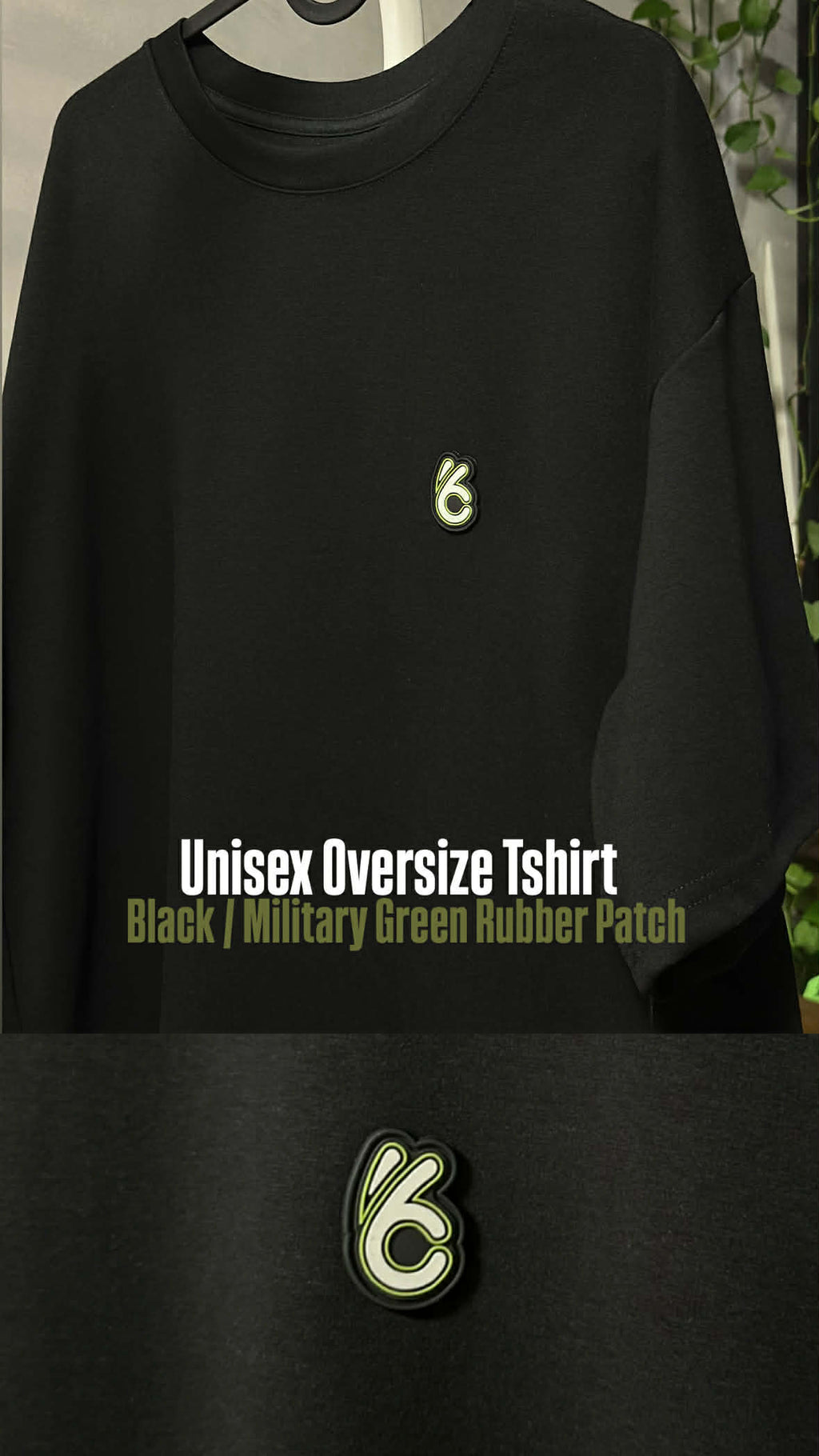 (BLACK) PREMIUM OVERSIZE TSHIRT UNISEX