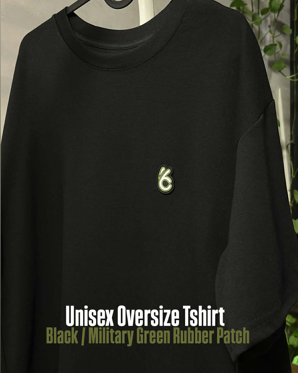 (BLACK) PREMIUM OVERSIZE TSHIRT UNISEX